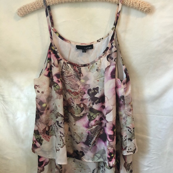 Ladakh Boho Floral Flowy Mini Dress - Picture 2 of 6